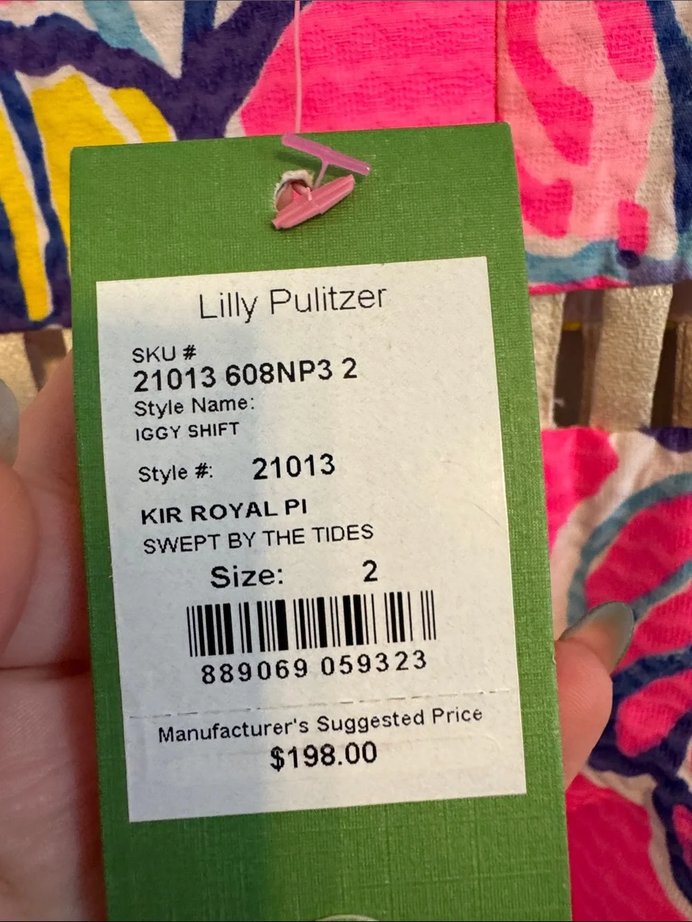 Lilly Pulitzer Swept by the Tides Iggy Shift dress